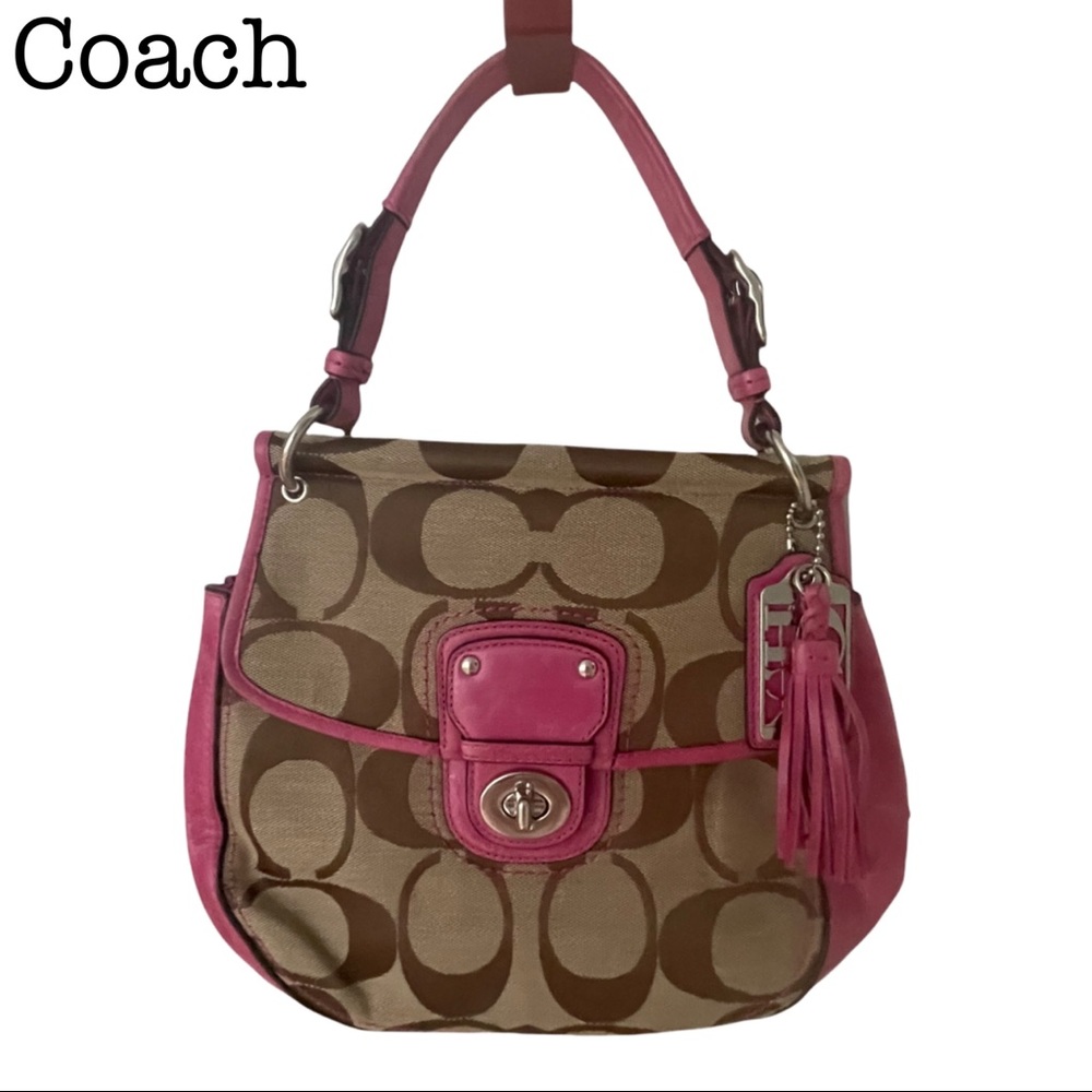Coach Wills 70th Anniversary Limited edition  signature monogram cross bag